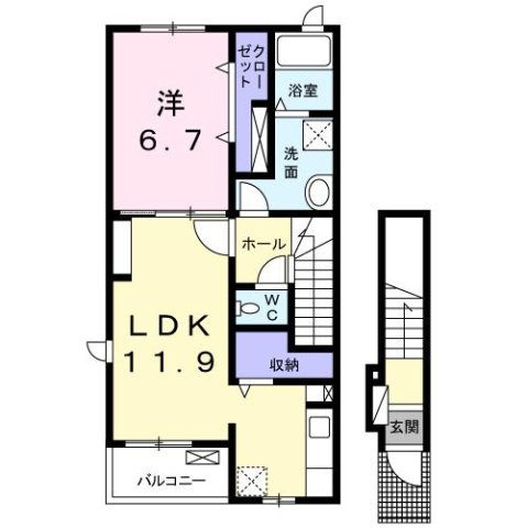 間取り：227103639149