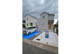 広島市安佐北区あさひが丘の戸建ての外観