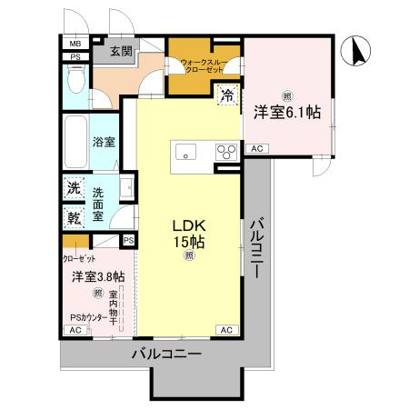 間取り：227104052390