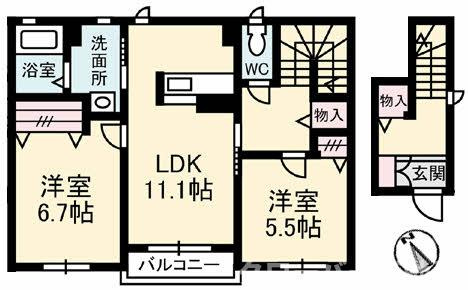 シャーメゾン坂本　2番館のイメージ