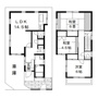 くぬぎ山一戸建貸家の間取り