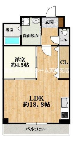 【カステルヴェッチオの間取り】