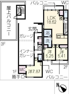 間取り：223039670893