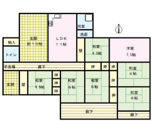 間取り：240036451684