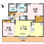 クオーレ　B棟の間取り