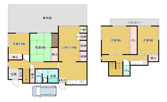 間取り：227102595724