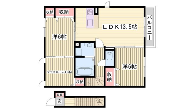 間取り：228058324943