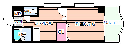 【ヴィラヴェルディ3番館の間取り】