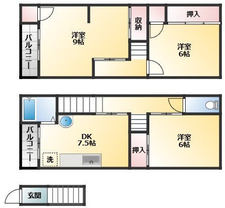 間取り：227102288036
