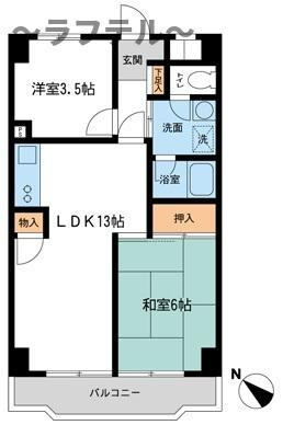 間取り：211063934895