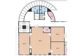 石油会館5F5Fの間取り