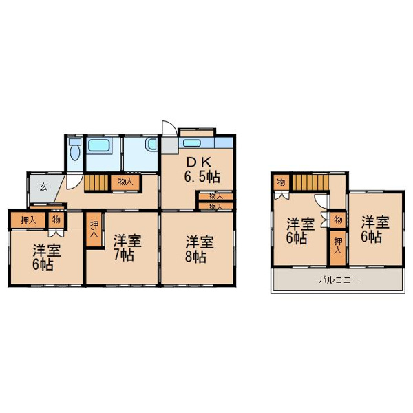 【石川住宅の間取り】