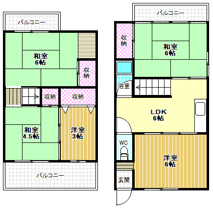 間取り：227102634354