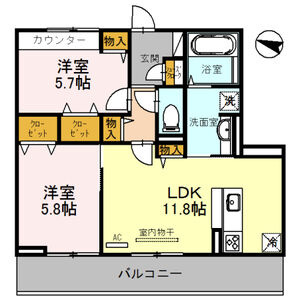 間取り：226080555059