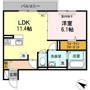セジュール長江の間取り