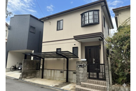 生駒市俵口町の戸建ての外観