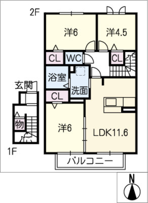 間取り：223039553785