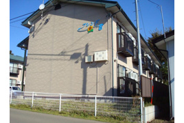 フレンドB棟の外観