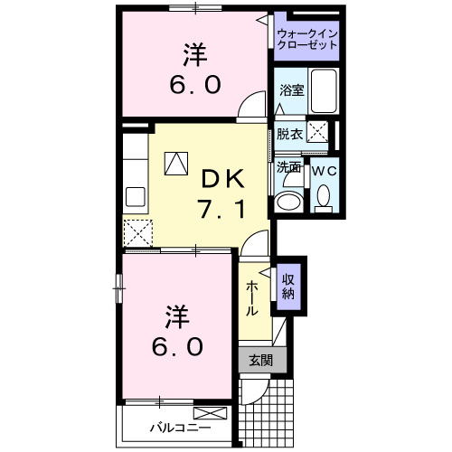 間取り：227104095682