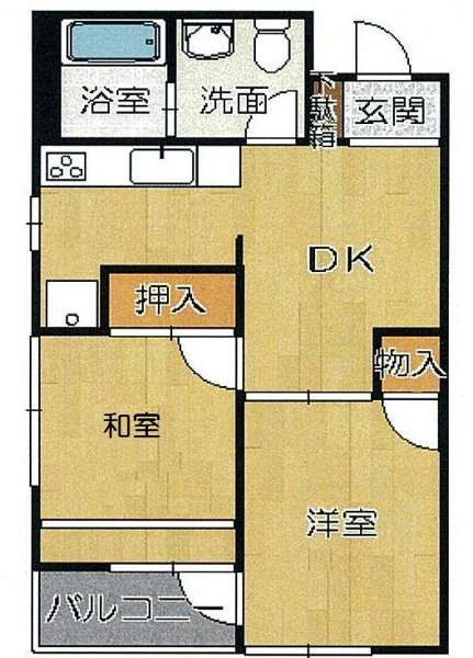 【アビタ・テラの間取り】