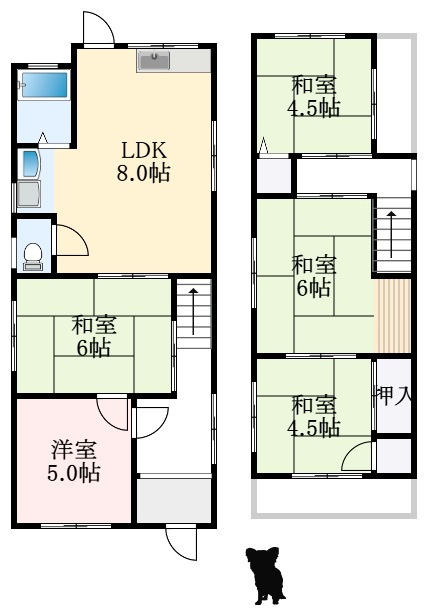 間取り：227096444619