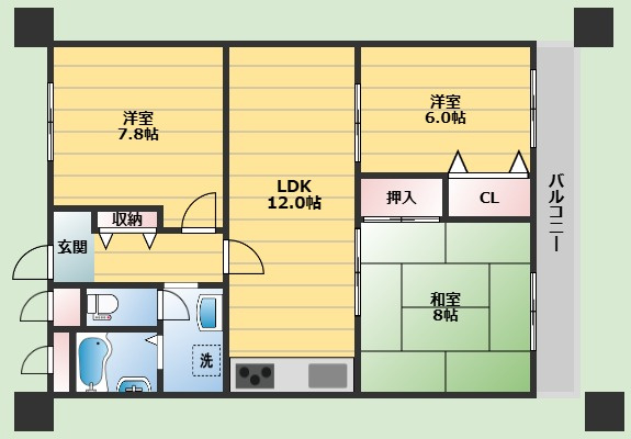 間取り：227101279626