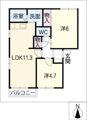 ファインビレッジＢ棟のイメージ