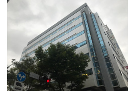 横浜市港北区新横浜の事務所の外観