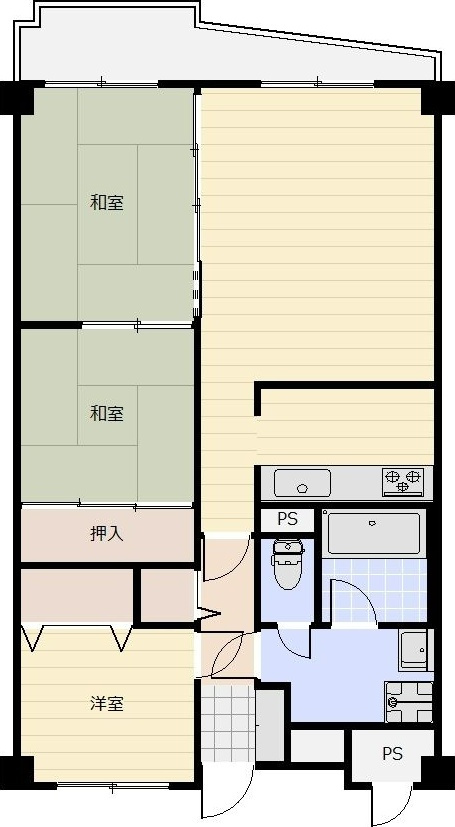 高松市浜ノ町 10階建 築51年のイメージ