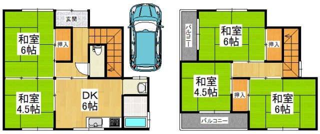 間取り：227100082336