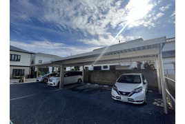 岸町3丁目岡島駐車場の外観