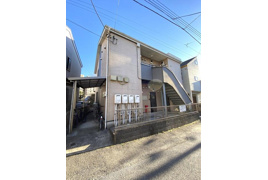 習志野市大久保のアパートの外観