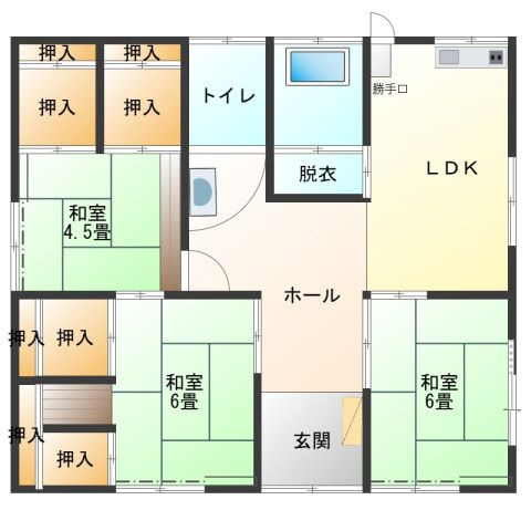 間取り：222019119374