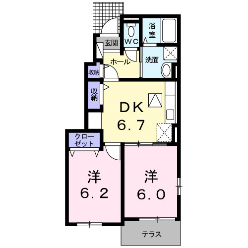 間取り：245004346604