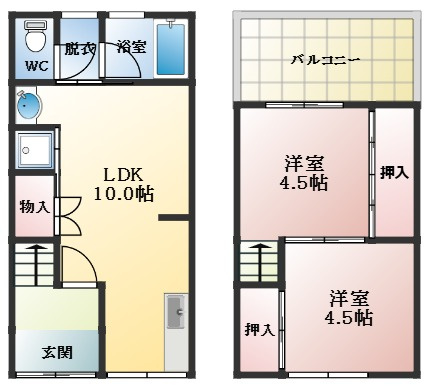 間取り：227099109653