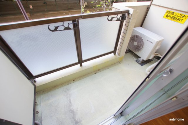 東三国グランドハイツ北　仲介手数料無料のバルコニー