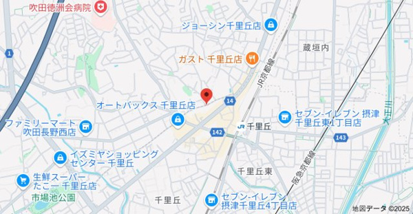 杉本ビルの地図