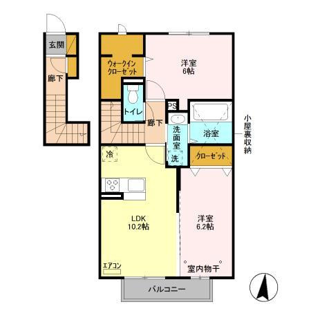 野田市清水&nbsp;2階建&nbsp;築9年のイメージ