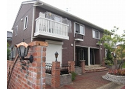 ハイツメビウスA棟の外観