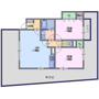 ハイツメビウスA棟の間取り