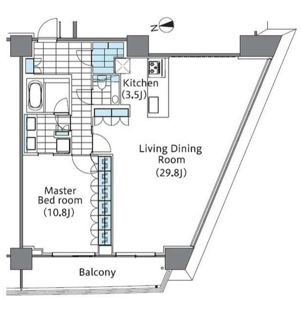 新宿区新宿6丁目&nbsp;32階建&nbsp;築15年のイメージ