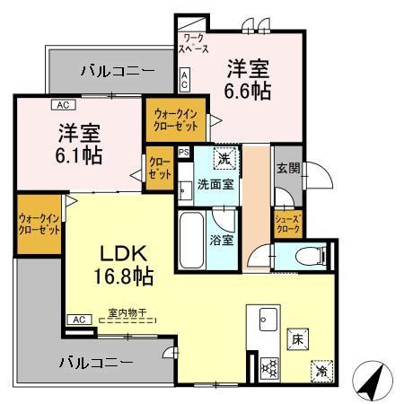間取り：223040353962