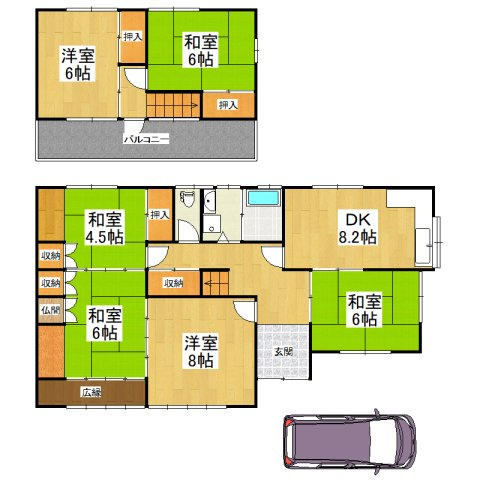 間取り：227101788245