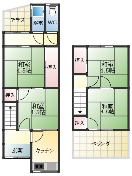 間取り：227083349591