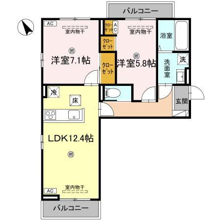 J.リヴェール高松西宝町 A棟のイメージ