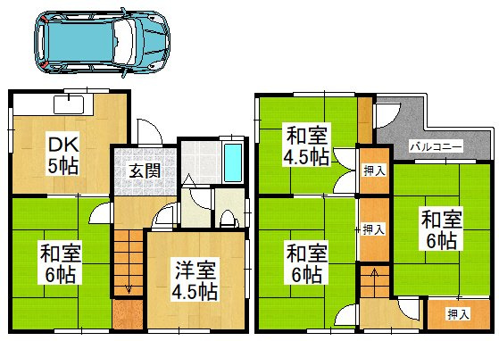 間取り：227101787740