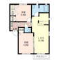 グランメールコートＤの間取り