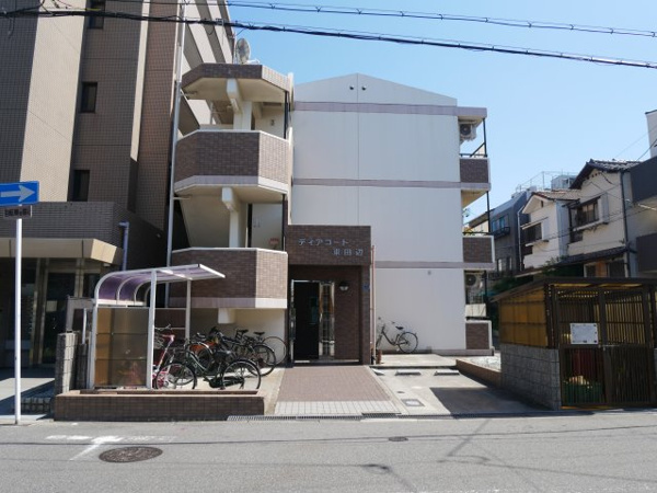 ディアコート東田辺の外観