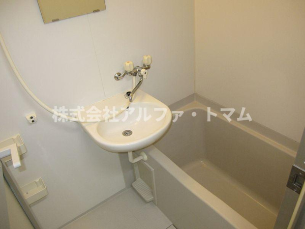 グランデ21の浴室