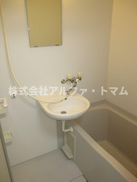 グランデ21の洗面所